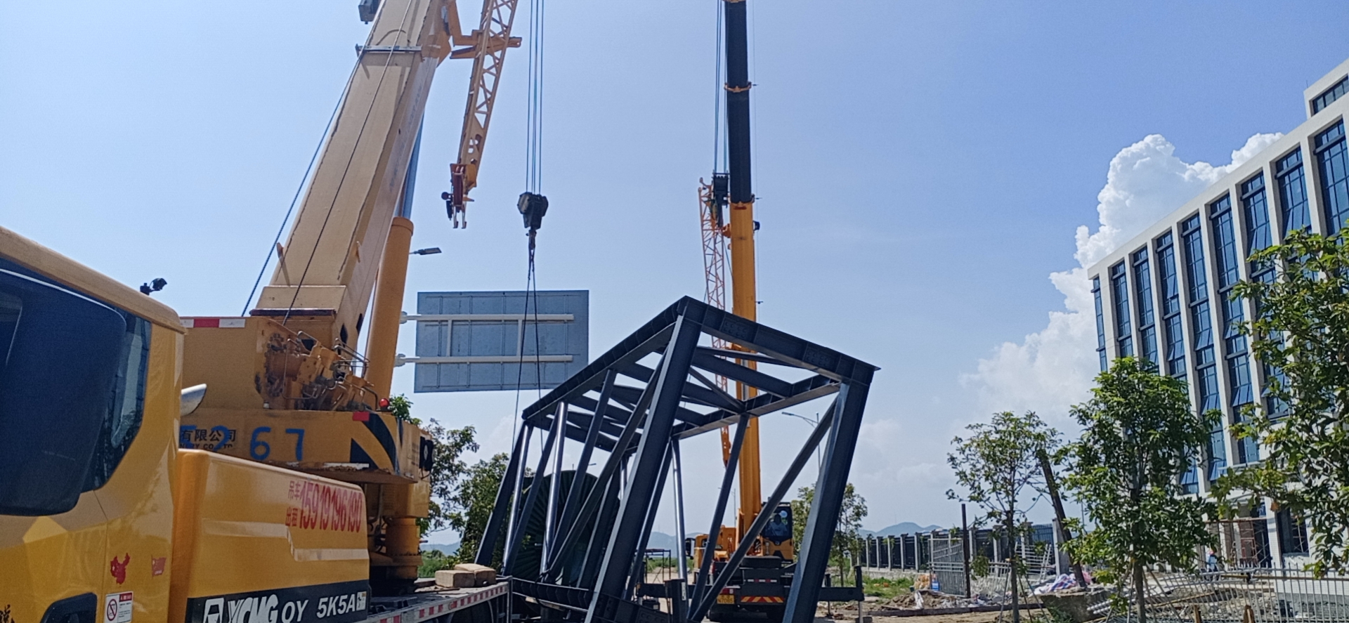 钢结构安全通道